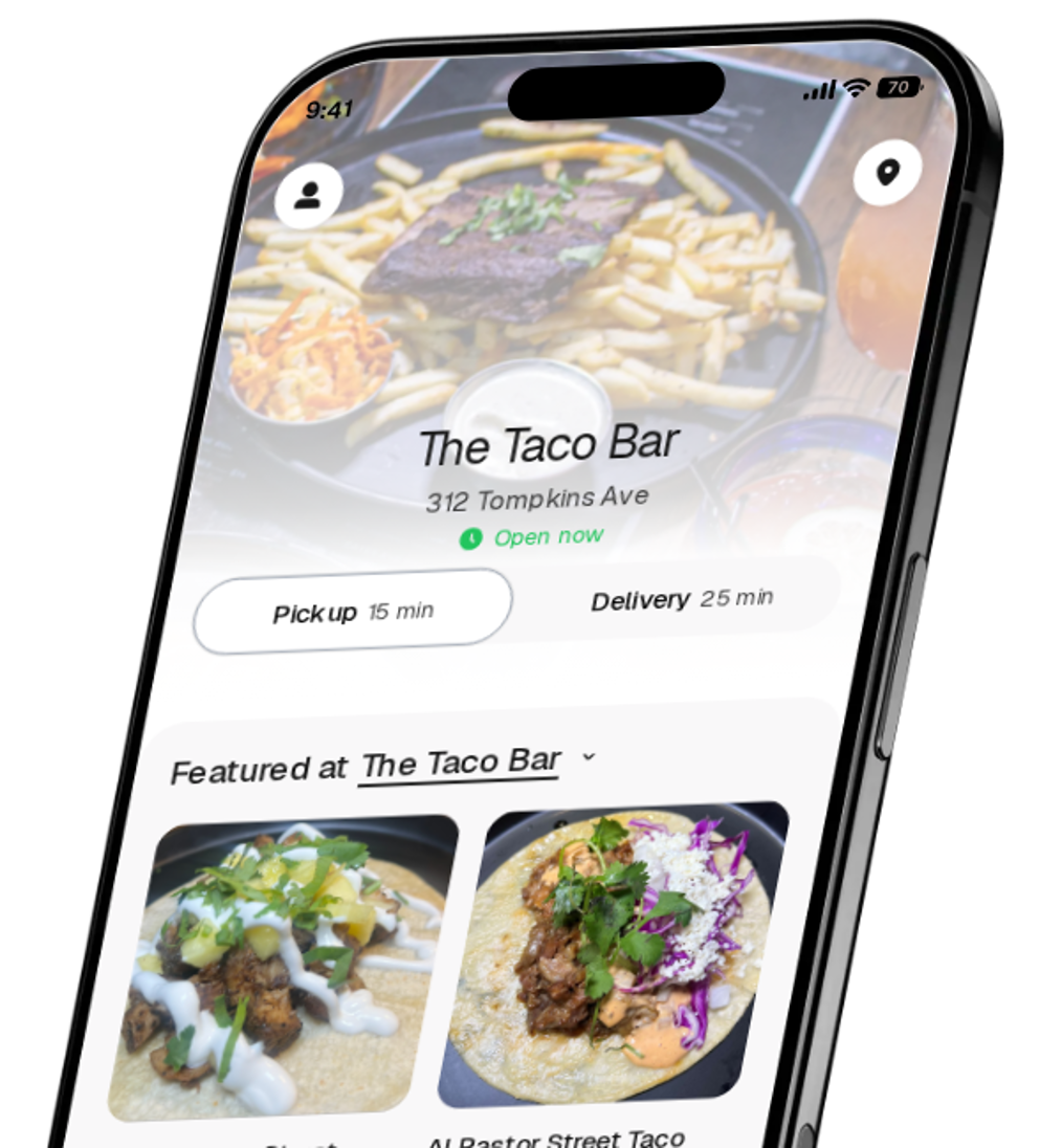 The Taco Bar app preview