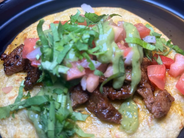 Carne Asada Taco.