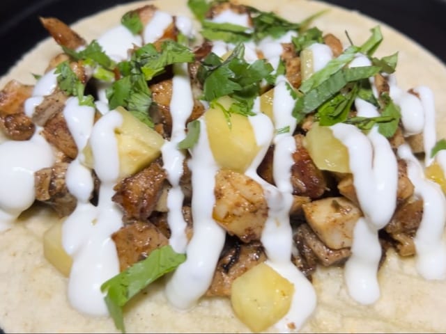 Jerk Chicken Street Taco.