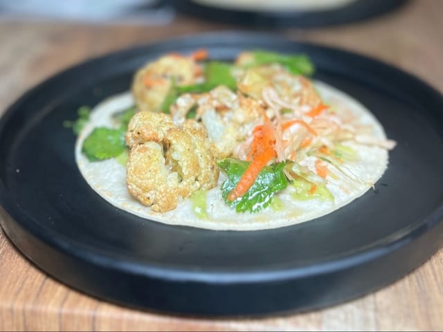 Cauliflower Taco.